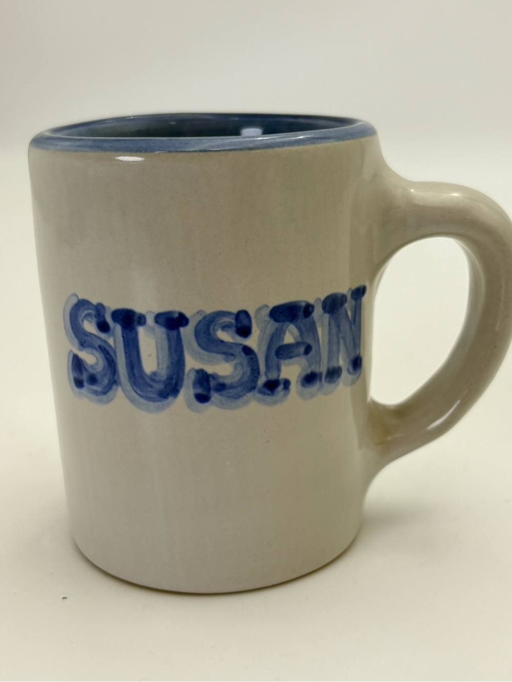 Vintage Hand-Painted “Susan”  Farm Girl Mug by MA Hadley - Picture 7 of 9